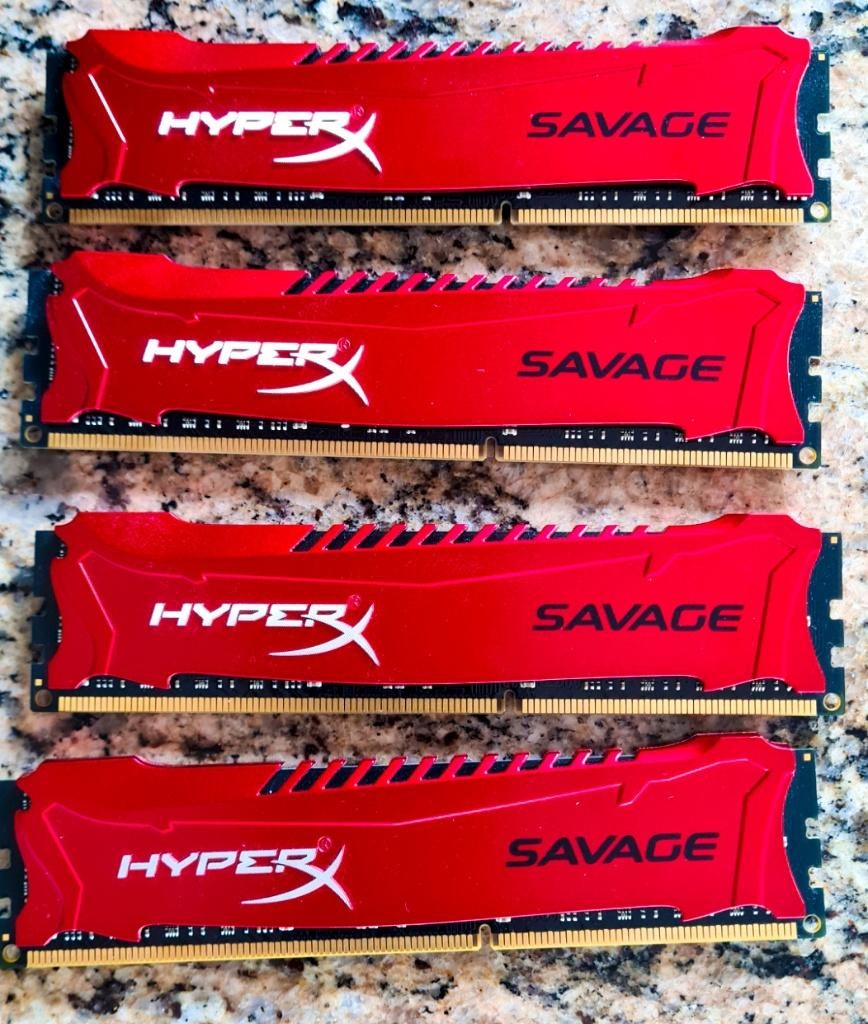 RAM geheugen DDR 3, Computers en Software, RAM geheugen, Ophalen, Gebruikt, 32 GB, 1.600MT/s