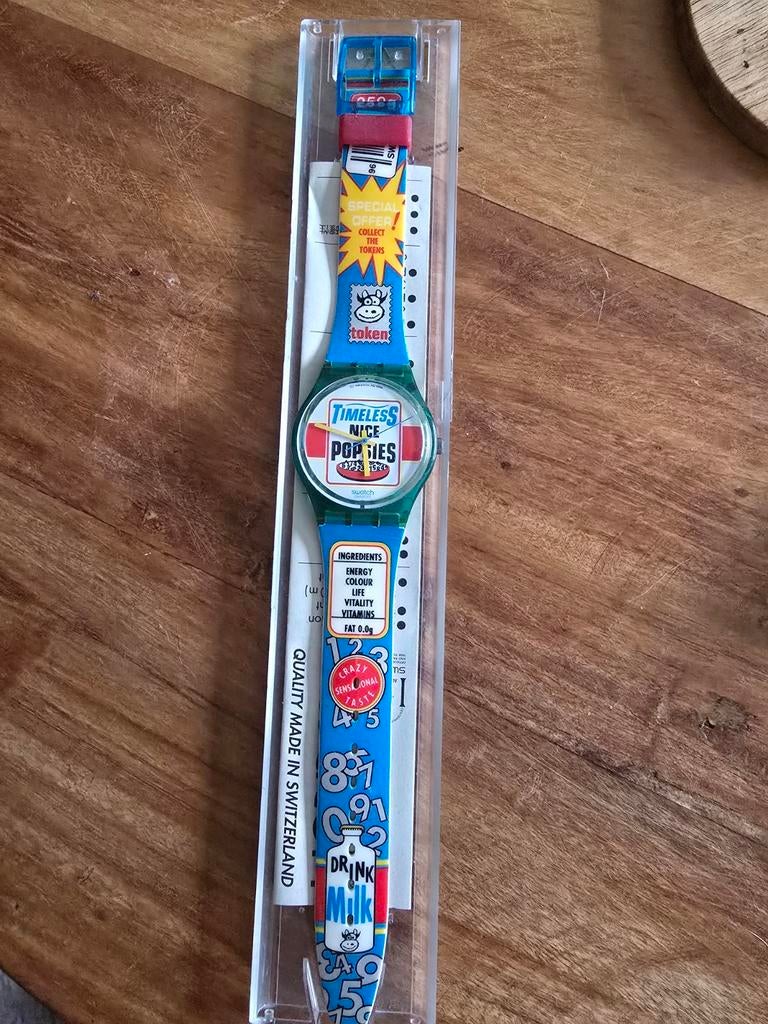 Swatch Timeless Nice Popsies Limited Edition, Ophalen of Verzenden
