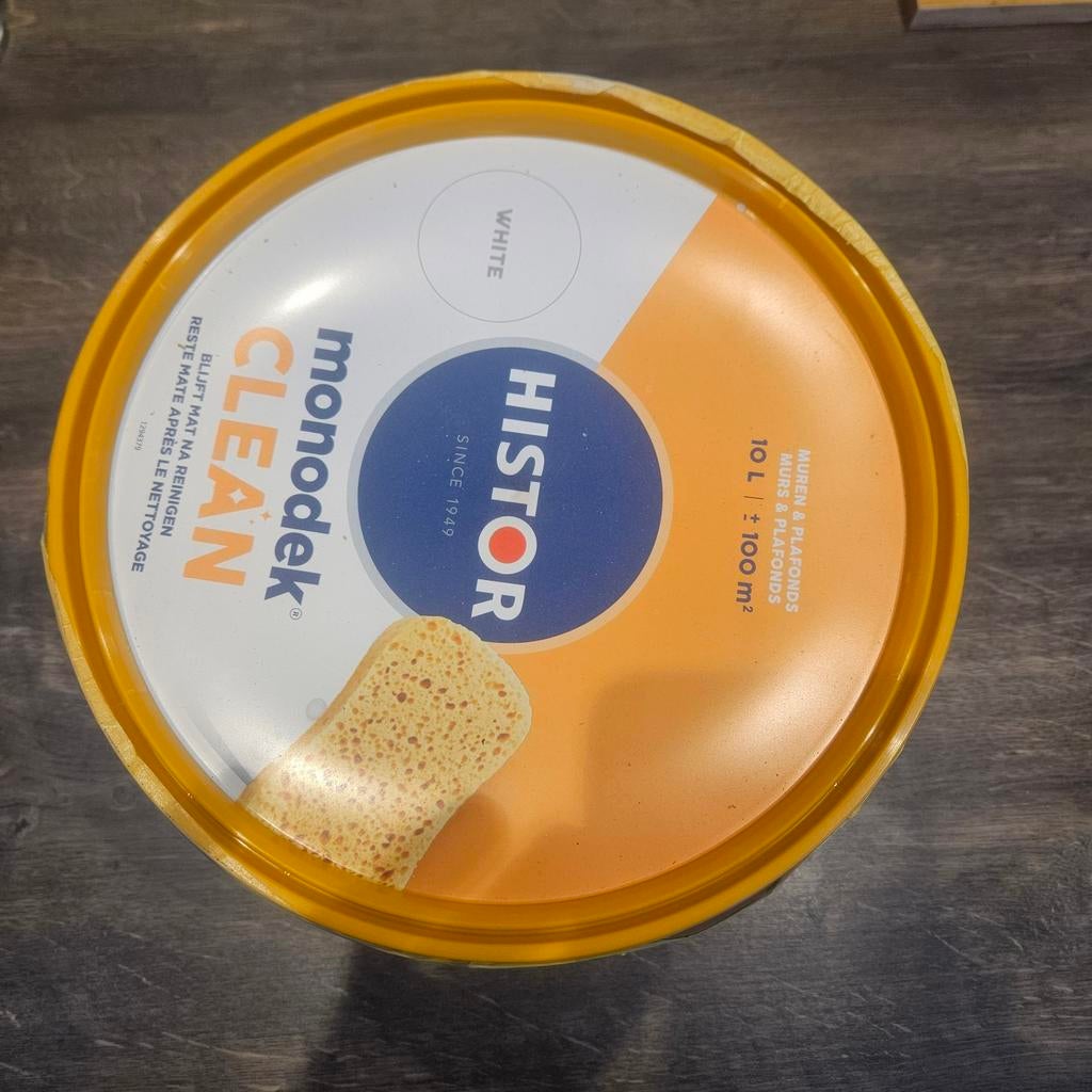 Histor Monodek Clean - Metallic Mist, Ophalen, Nieuw, Wit