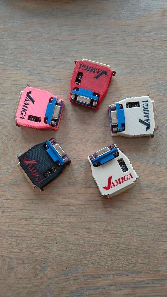 VGA adapter Amiga RGB - dubbel gebufferd - nieuw, Verzenden