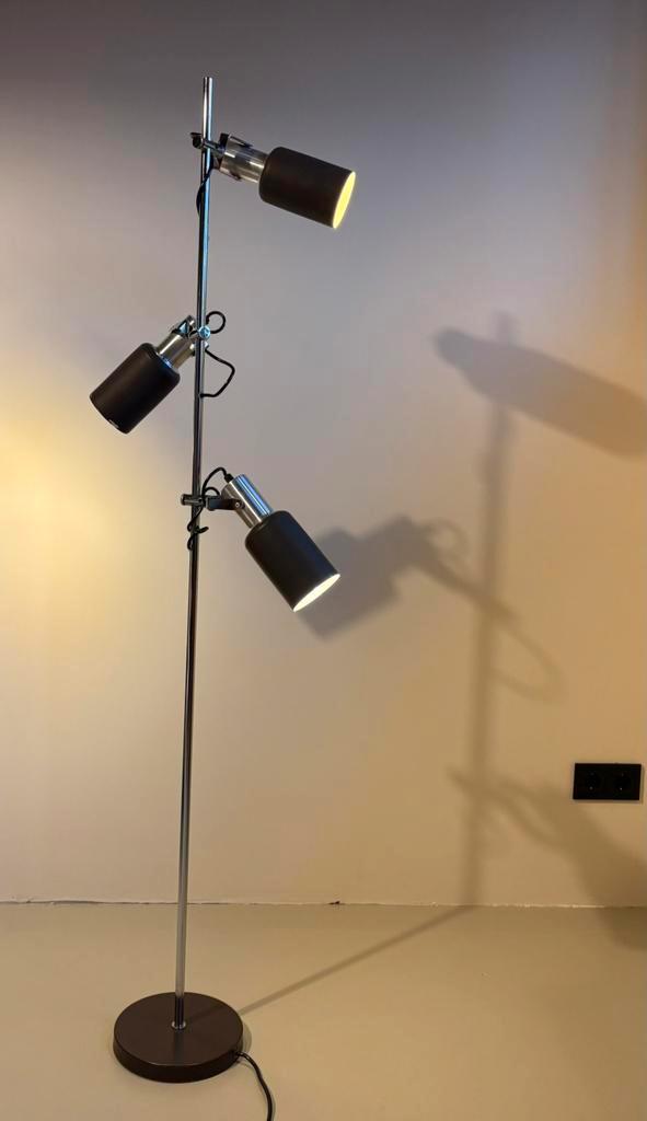 Anvia vloerlamp Vintage 3 spots, Huis en Inrichting, Lampen | Vloerlampen, Zo goed als nieuw, 150 tot 200 cm, Metaal, Ophalen