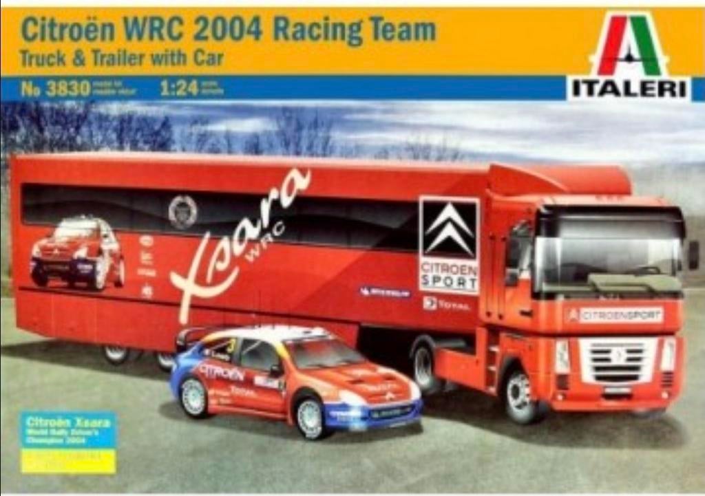 Citroën Xsara WRC Team Truck 1:24, Ophalen of Verzenden, Groter dan 1:32, Auto, Overige merken