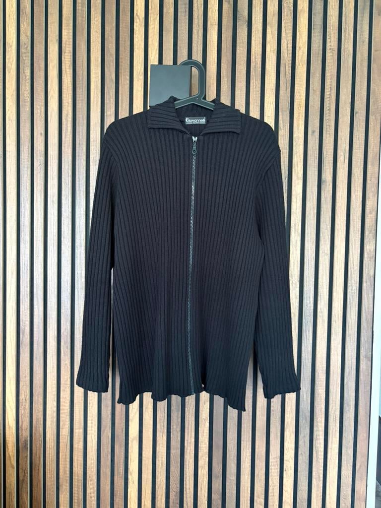 GIOVANNELLI VEST, Ophalen of Verzenden, Gedragen, Maat 48/50 (M), Zwart