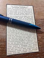 Landman Susanna 1869 Scharsterbrug 1947 St Nicolaasga x, Ophalen of Verzenden, Bidprentje