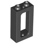 Lego Black Window 1 x 2 x 3 Train, Ophalen of Verzenden, Gebruikt, Losse stenen, Lego