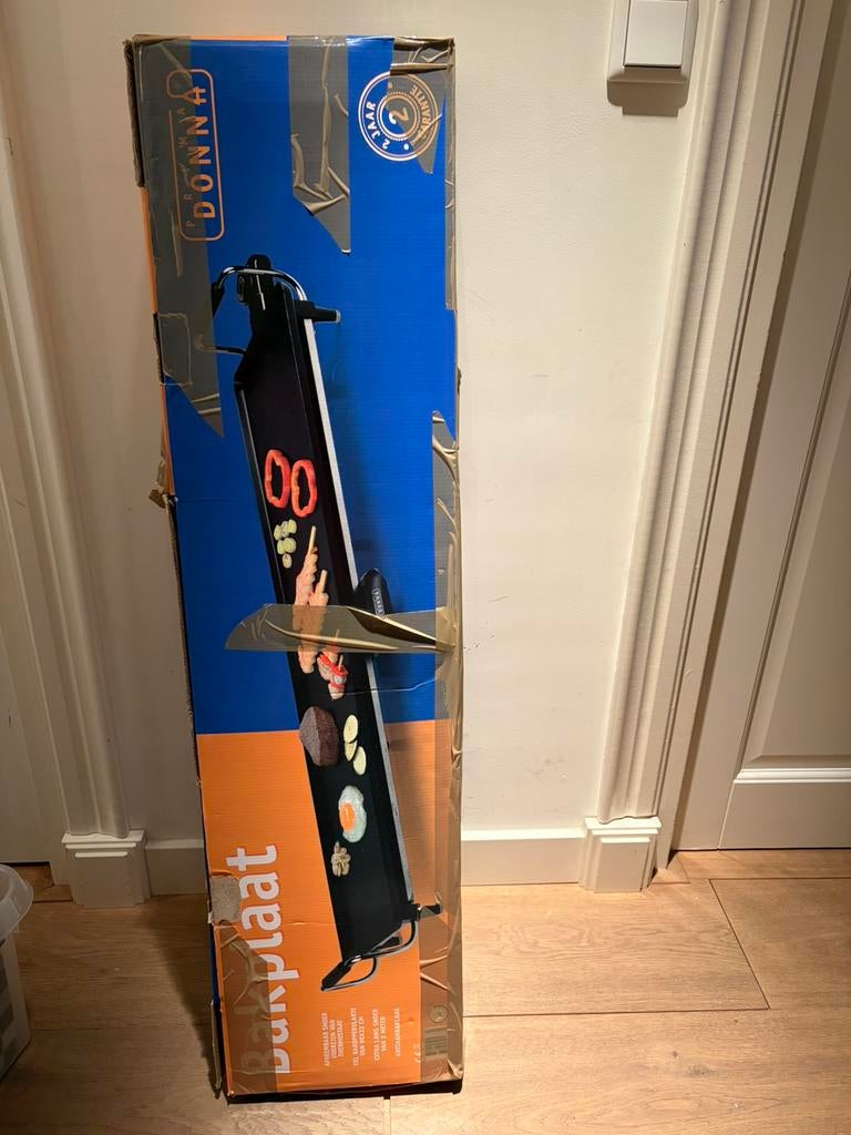 XXL bakplaat prima donna  teppanyaki grillplaat, Witgoed en Apparatuur, Grillplaten, Ophalen of Verzenden, Nieuw