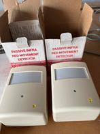 2x Passive Infrarood Bewegingsdetectoren - Vintage Alarm, Ophalen, Nieuw, Detector, Sensor of Melder, Beweging