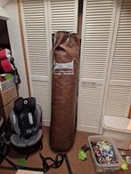 Bokszak set: bokszak, handschoenen en scheenbeschermers, Ophalen of Verzenden, Gebruikt, Bokszak