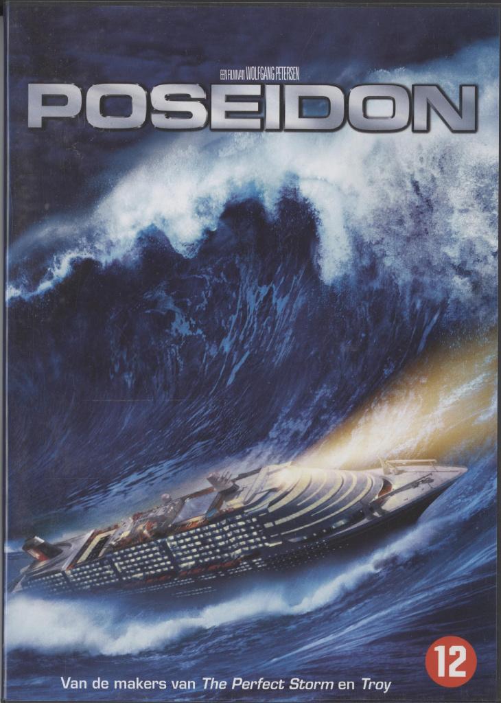 59) Poseidon: met Kurt Russell en Richard Dreyfuss, Vanaf 12 jaar, Ophalen of Verzenden, Gebruikt, Actie