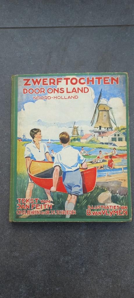 Zwerftochten door ons land: Noord-Holland (Jan Feith), Ophalen of Verzenden, Gelezen