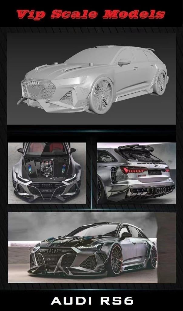 VIP Models
Audi RS6 666 2NCS Ferrari Motor 1/99 1:18 Nieuw, Ophalen of Verzenden, Nieuw, Auto