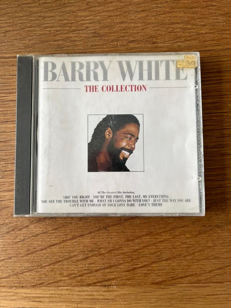 Barry White, the collection, Cd's en Dvd's, Cd's | R&B en Soul, Ophalen of Verzenden, Zo goed als nieuw
