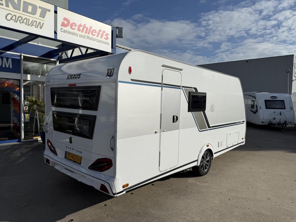 Knaus Sport E-Power Selection 500 QDK +mover+airco+alu velge, Overige typen, Standaardzit, Bedrijf, Schokbreker
