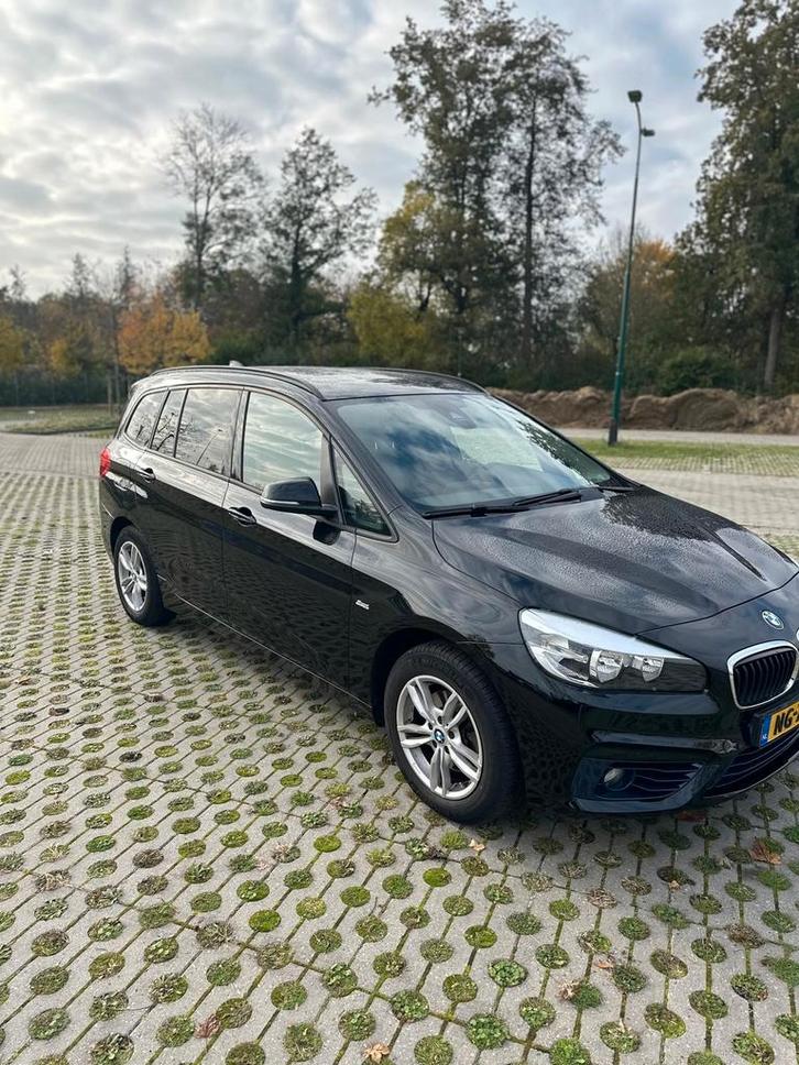 BMW 2-Serie Gran Tourer 1.5 214D 2015 Zwart, Auto's, BMW, Particulier, 2-Serie Gran Tourer, ABS, Adaptieve lichten, Adaptive Cruise Control