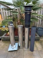 Holetherm kachelpijp set - compleet, Ophalen, Gebruikt, Hout, Overige soorten