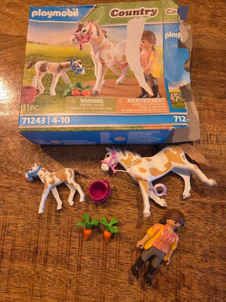 Playmobil paardjes, Ophalen of Verzenden, Zo goed als nieuw