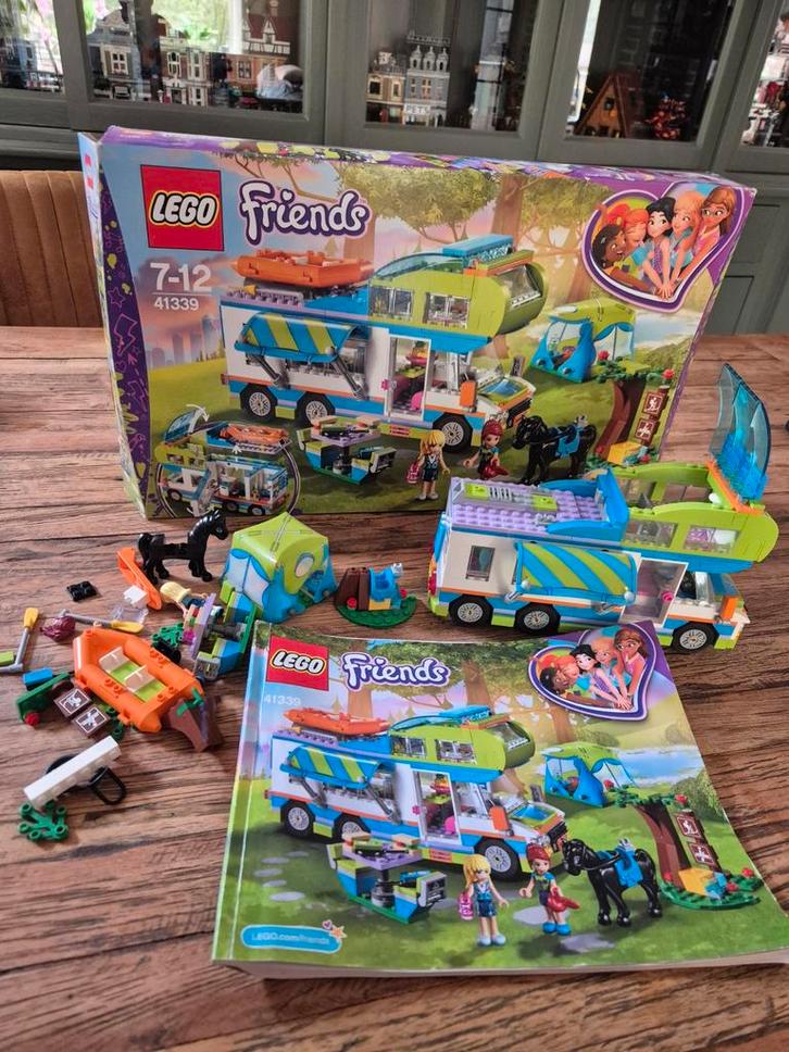 LEGO Friends 41339 Mia's Campervan - Complete set, Kinderen en Baby's, Speelgoed | Duplo en Lego, Zo goed als nieuw, Lego, Complete set