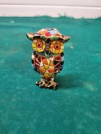 beeld uil mix colores spanje, Verzamelen, Beelden en Beeldjes, Ophalen of Verzenden