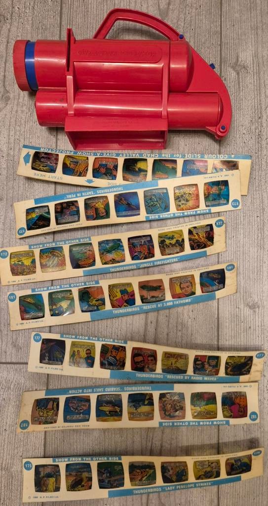 Bijzondere THUNDERBIRDS Verzamelobjecten., Ophalen of Verzenden, Gebruikt, Foto of Kaart