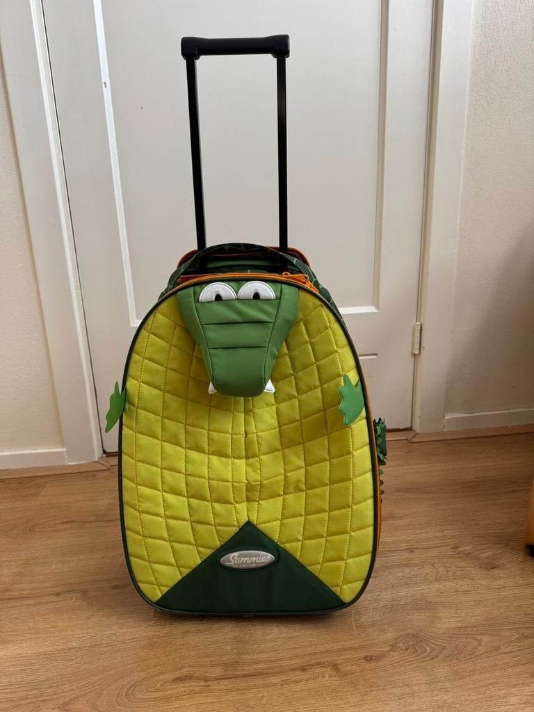 Kinderkoffer Samsonite, Sieraden, Tassen en Uiterlijk, Koffers, Gebruikt, Hard kunststof, Minder dan 50 cm, Ophalen of Verzenden