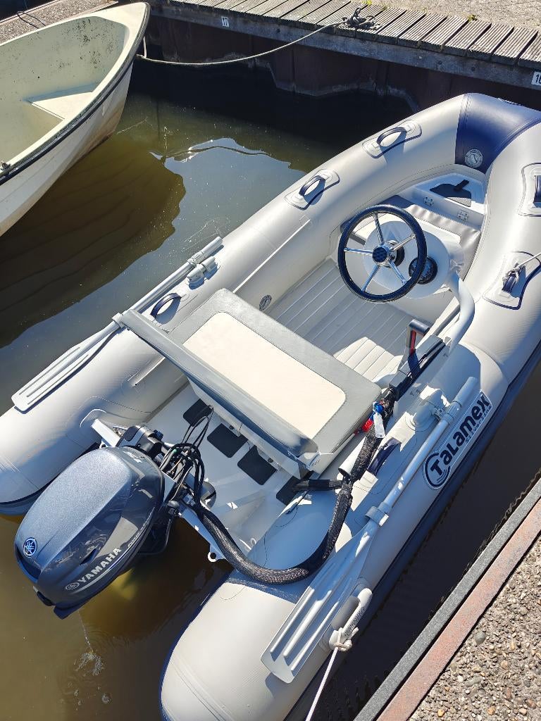 ZGAN Talamex Silverline 310 RIB + 15PK Yamaha, Watersport en Boten, Rubberboten, Zo goed als nieuw, Benzine, Minder dan 70 pk