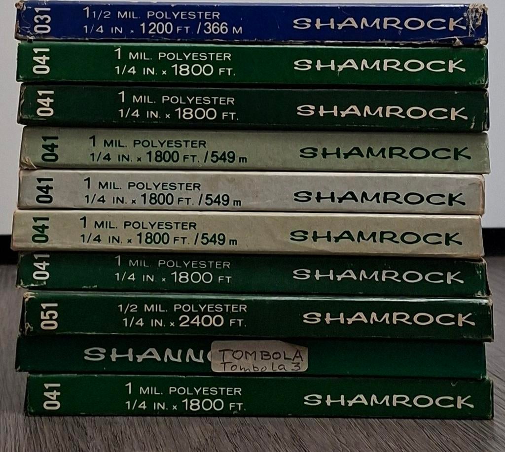 10 Shamrock bandrecorder banden, Ophalen of Verzenden