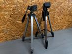 2 degelijke camerastatieven: Velbon & Slik U6600 - Rek4, Gebruikt, Minder dan 150 cm, X, Ophalen of Verzenden
