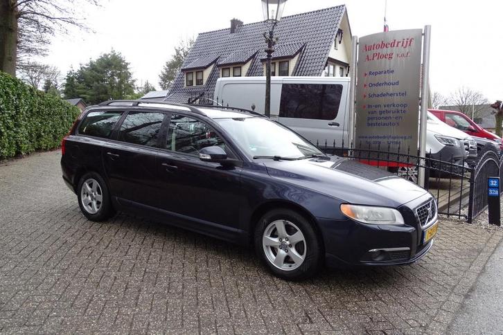 Volvo V70 2.4 D5 Summum (bj 2010, automaat), Auto's, Volvo, Bedrijf, Te koop, V70, ABS, Airbags, Airconditioning, Alarm, Bochtverlichting