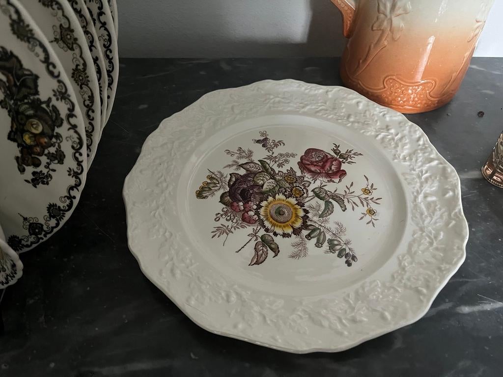 Mason’s Ironstone England groot onderbord, Huis en Inrichting, Keuken | Servies, Overige materialen, Verzenden, Zo goed als nieuw