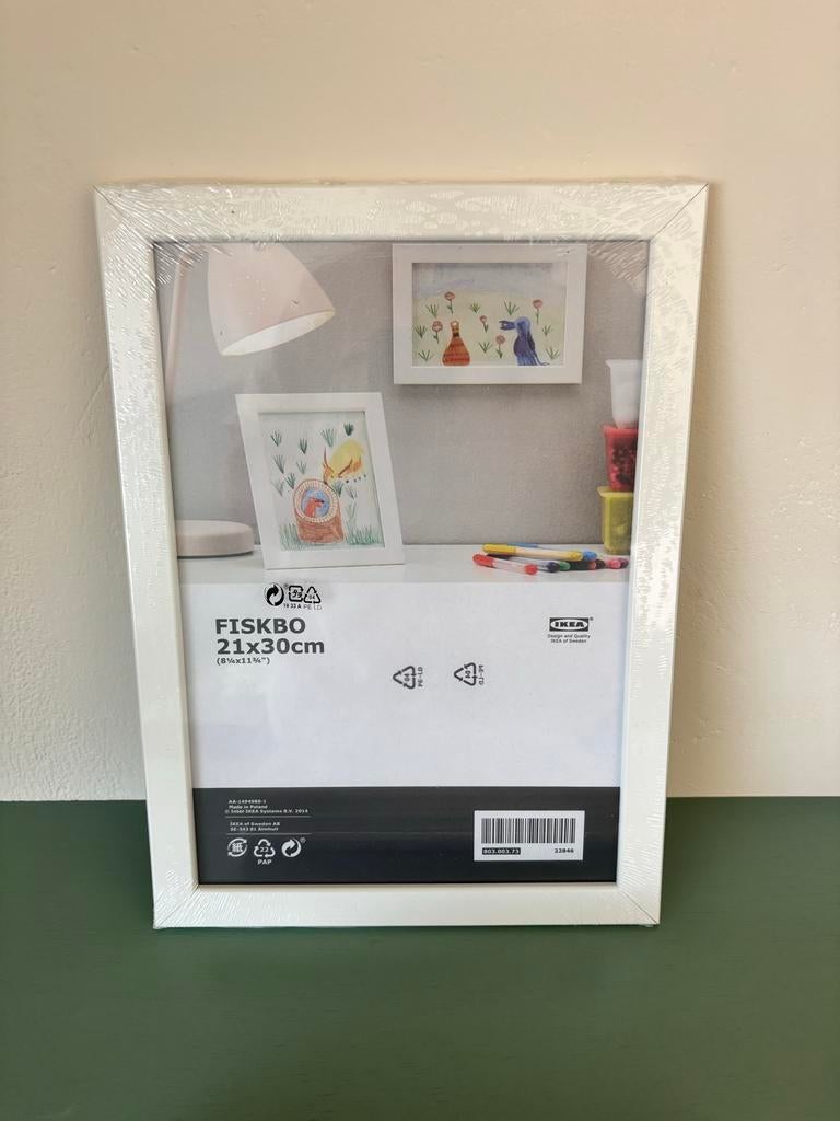 3 fotolijsten IKEA Fiskbo 21x30cm nieuw, Ophalen of Verzenden, Nieuw