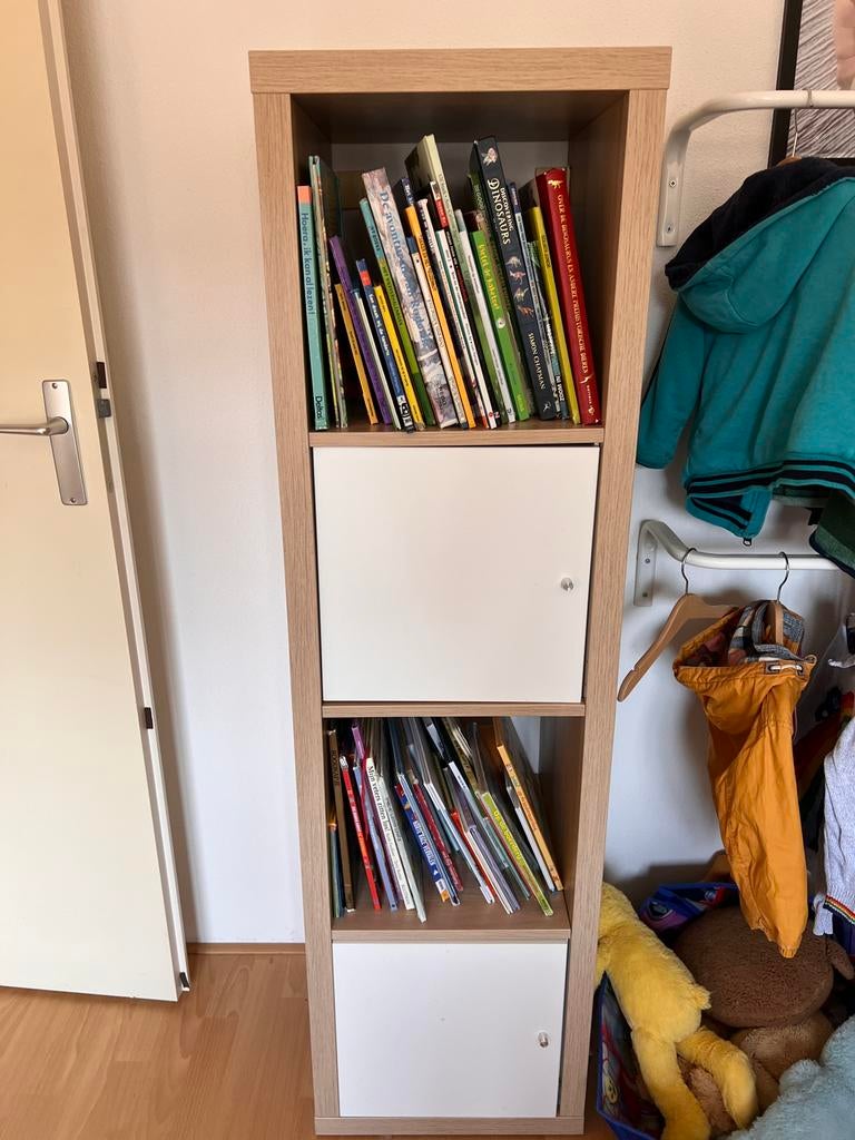 Ikea Vakken kast met deurtjes (2keer) met deurtjes, Ophalen, 50 tot 100 cm, Zo goed als nieuw, Minder dan 100 cm