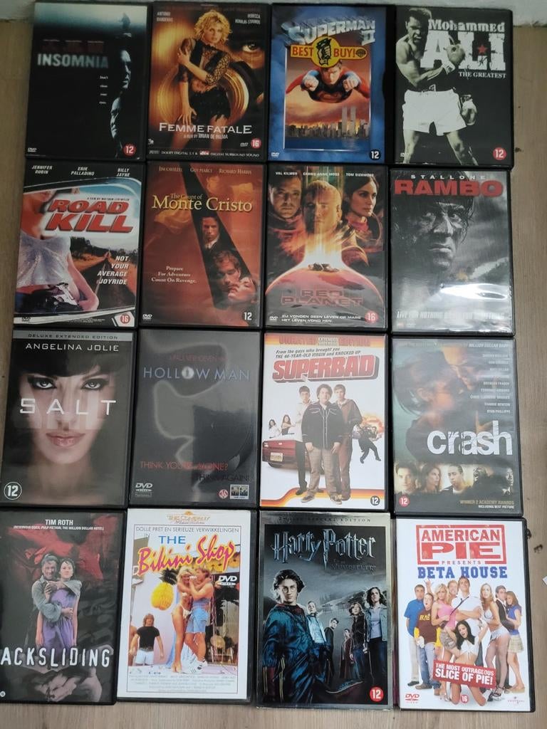 Diverse DVD Collectie: Actie, Drama, Komedie en Meer!, Vanaf 16 jaar, Ophalen of Verzenden, Gebruikt