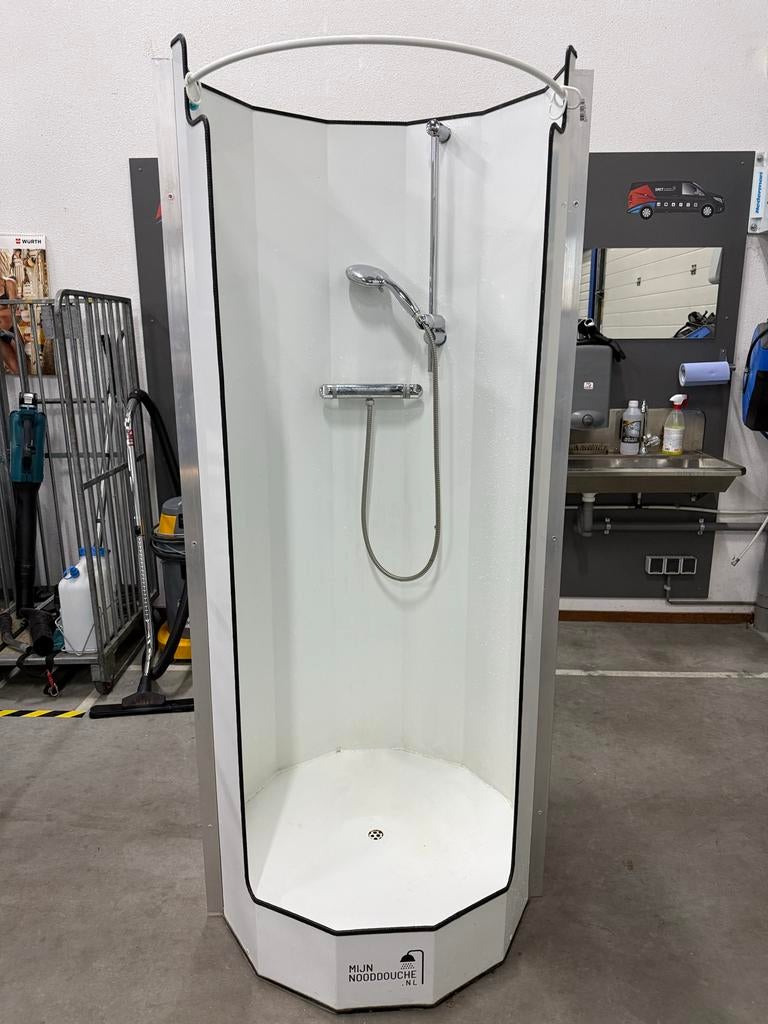 Nooddouche - Mobiele Veiligheidsdouche, Doe-het-zelf en Verbouw, Sanitair, Gebruikt, Douche, Ophalen
