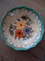 Flora Gouda Schaal - Handgeschilderd Bloemmotief nr.236, Ophalen