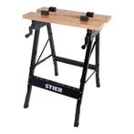 Workmate Stier klemtafel inklapbaar, Doe-het-zelf en Verbouw, Ophalen, Nieuw, 70 tot 120 cm, Bankschroef
