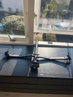 Verstelbare dubbele monitor arm - Zo goed als nieuw, Computers en Software, Monitoren, Ophalen, Zo goed als nieuw, In hoogte verstelbaar