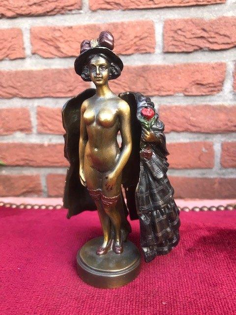 Weens brons: verborgen erotica met humor, Antiek en Kunst, Antiek | Koper en Brons, Ophalen of Verzenden, Brons