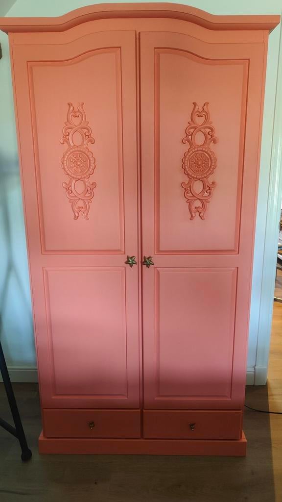 Kledingkast, Huis en Inrichting, Kasten | Kledingkasten, Ophalen, Gebruikt, 50 tot 100 cm, 150 tot 200 cm