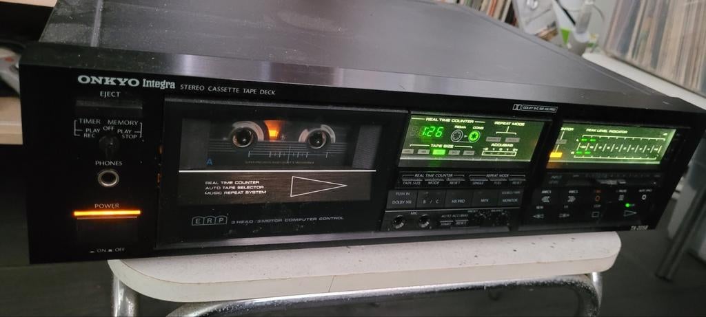 Onkyo Integra TA-2058 3 Head Cassette Deck, Audio, Tv en Foto, Ophalen, Enkel, Overige merken
