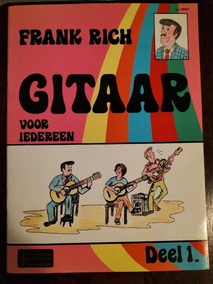 Gitaar voor iedereen - Frank Rich (deel 1 & 2) - Nieuw, Muziek en Instrumenten, Bladmuziek, Nieuw, Les of Cursus, Overige genres