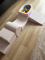 Foam speelset met ballenbak - Lichtroze, Ophalen, Zo goed als nieuw, Jongen of Meisje