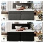 Nieuw Geleverd! Boxspring 160/180 incl Geveerde Onderboxen!, Ophalen of Verzenden, 200 cm, 160 cm, Nieuw