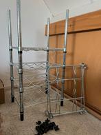 Metalen wijnrek - uitbreidbaar en stevig, Huis en Inrichting, Gebruikt, 15 tot 25 flessen, Ophalen of Verzenden, Metaal