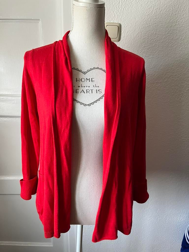 Repeat, vrolijk zomervest, Ophalen of Verzenden, Nieuw, Maat 38/40 (M), Rood