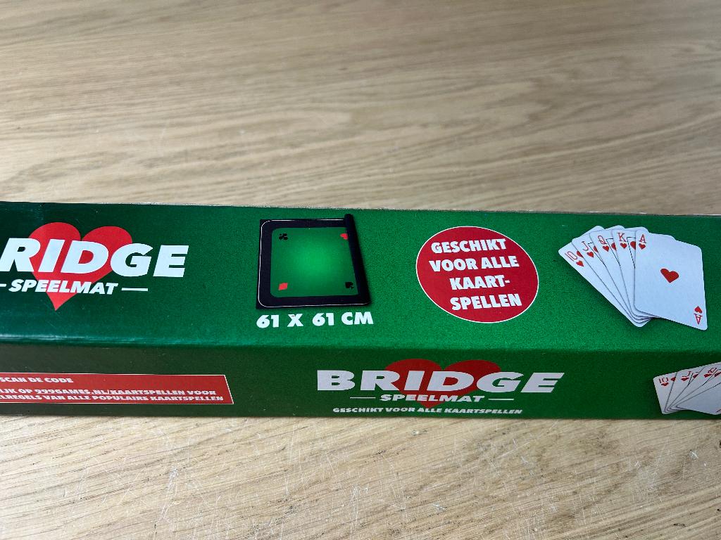 Bridge Speelmat 999 Games, Hobby en Vrije tijd, Gezelschapsspellen | Kaartspellen, Ophalen of Verzenden, Zo goed als nieuw