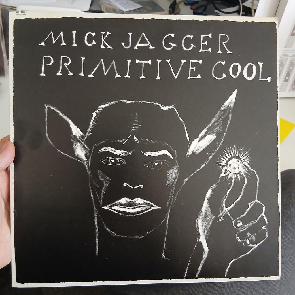 Mick Jagger - Primitive Cool LP (Japanse persing), 1980 - 1989, Ophalen of Verzenden, Zo goed als nieuw, Inclusief binnenhoes