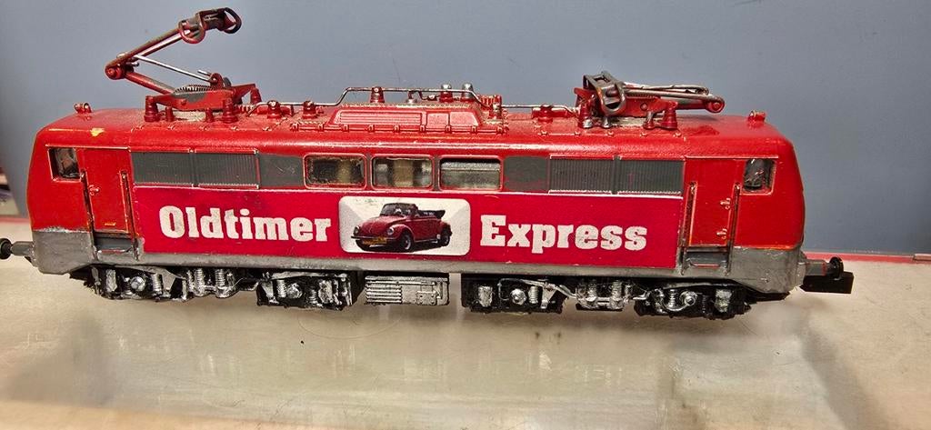 Arnold oldtimer express fantasielok loop of sloop rijdt goed, Hobby en Vrije tijd, Modeltreinen | N-Spoor, Arnold, Gebruikt, Ophalen of Verzenden