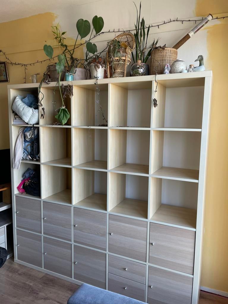 IKEA Kallax boekenkast - MORGEN (vrijdag) op te halen, Ophalen, Gebruikt, 150 tot 200 cm, 150 tot 200 cm