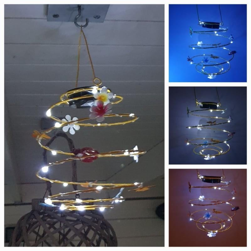 Partij solar spiraal tuin hanglampen, Tuin en Terras, Tuinwanddecoratie, Not available, Not available, Not available, Nieuw