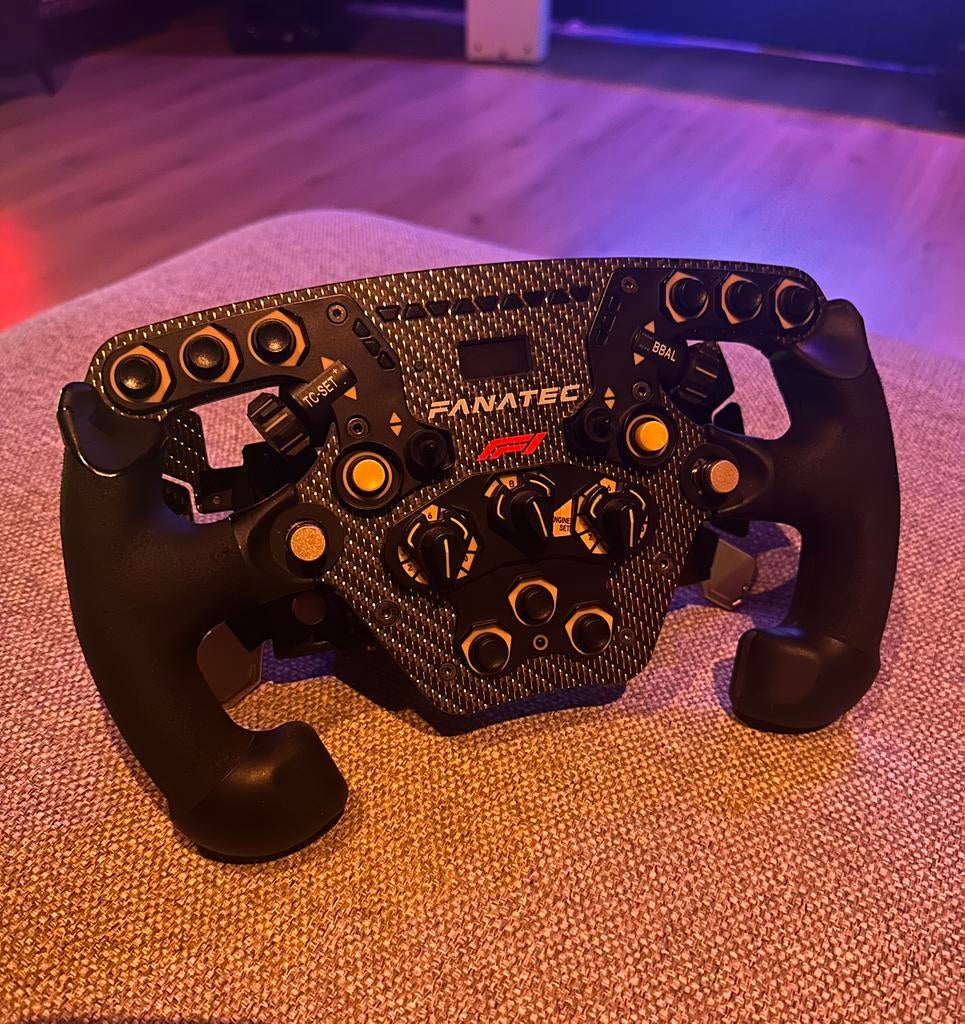Fanatec Clubsport F1 Gold Carbon QR1 *Limited Edition*, Ophalen, Gebruikt